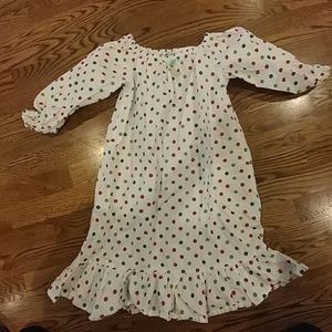 PJ's Christmas nightgown